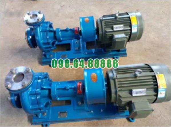 Bơm ly tâm dầu truyền nhiệt RY50-32-160 tốc độ 2900 vòng/phút, cột áp 30 m, công suất 3 kW, lưu lượng 12.5 m3/h