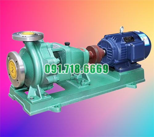 Máy bơm nước li tâm trục ngang cánh hở IHK65-40-250 kích thước Dn65