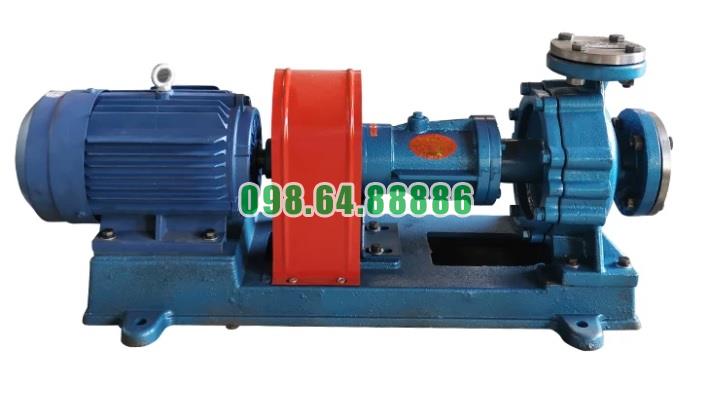 Bơm ly tâm dầu truyền nhiệt RY40-25-200 lưu lượng 10 m3/h, công suất 4 kW, cột áp 50 m, tốc độ 2900 vòng/phút
